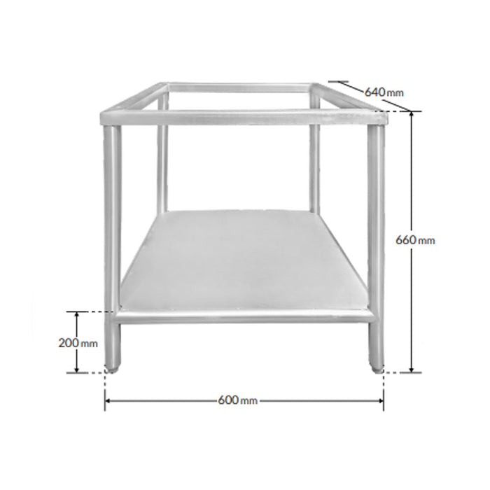 Mayora B/EM2 Base Tubular para Estufa EM2