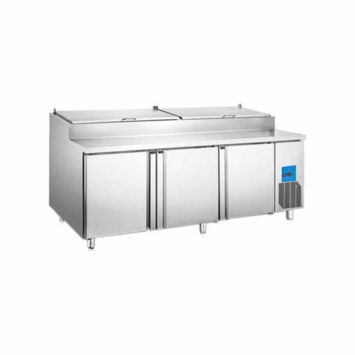 Migsa PICL3 Mesa para Preparacion de Pizza de 3 Puertas 770 lts Envio por Cobrar Mesas Refrigeradas MIGSA 