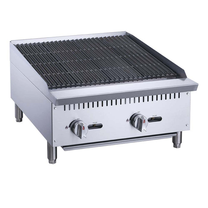 Asador Radiante Comercial Gas 2 Quemadores Migsa RFS-24-MG