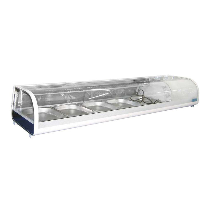 MIGSA RTS-132L Vitrina Refrigerada para Sushi 0 a -12 °C Envio Gratis Vitrinas / Exhibidores MIGSA 