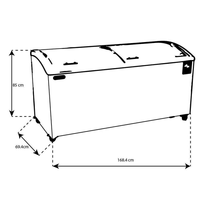 TORREY CHC-180CR Congelador Horizontal de Tapa Cristal Curvo Envio Cobrar CCCHC180002