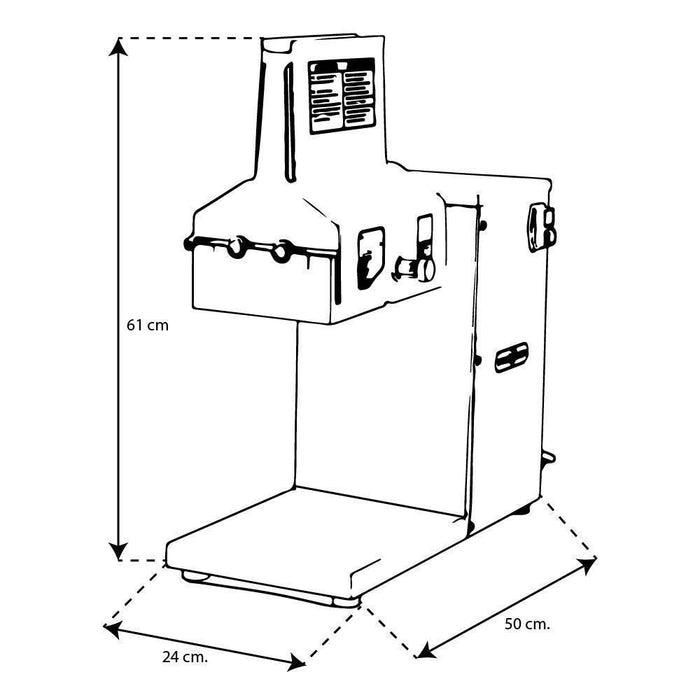 TORREY MT-43 MT43SUAVIZADOR CARNE ACERO INOXIDABLE 43 CUCHILLAS ( 0MT43) Suavizador TORREY 