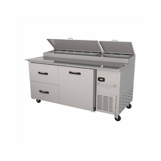 Torrey PPT67-21R1S PTMF-1022059 Mesa de Preparación 1 Puerta 1 Cajones Envío por cobrar Mesas de trabajo refrigeradas Torrey 