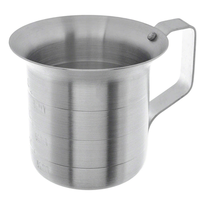 ISBW AMEA-05 ALKAM005 Jarra Taza Medidora de Aluminio Líquidos 16 Oz (473.18 ml) Utensilios ISBW 