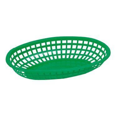 Winco POB-G Canastas comida rapida verde por pieza Envío por Cobrar Utensilios Winco 