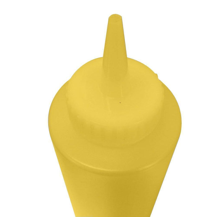 ISBW SBY-24 PLTHSB024Y Botella Dispensador Exprimible Amarillo 24 Oz (709.76 ml) Utensilios ISBW 