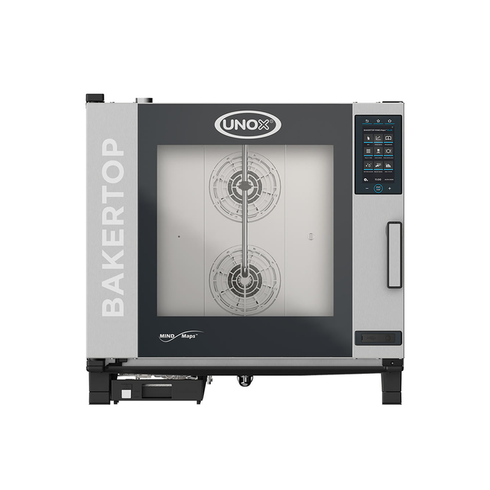 UNOX XAVC-06FS-GPRM-AL horno combinado gas 5 niveles 66x46